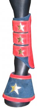 Shaped boots- leather